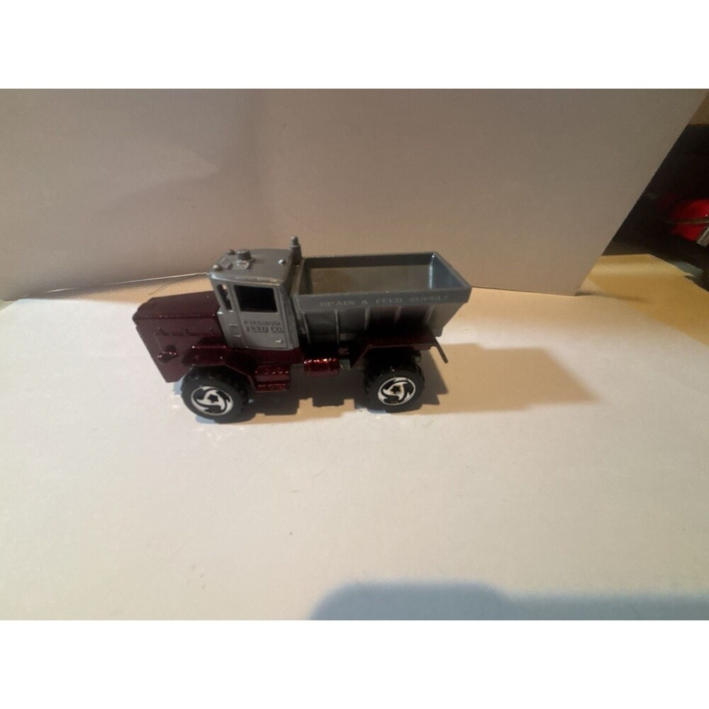 Hot Wheels 1983 Oshkosh Snowplow Fresno Feed Co Mattel Loose Car Malaysia